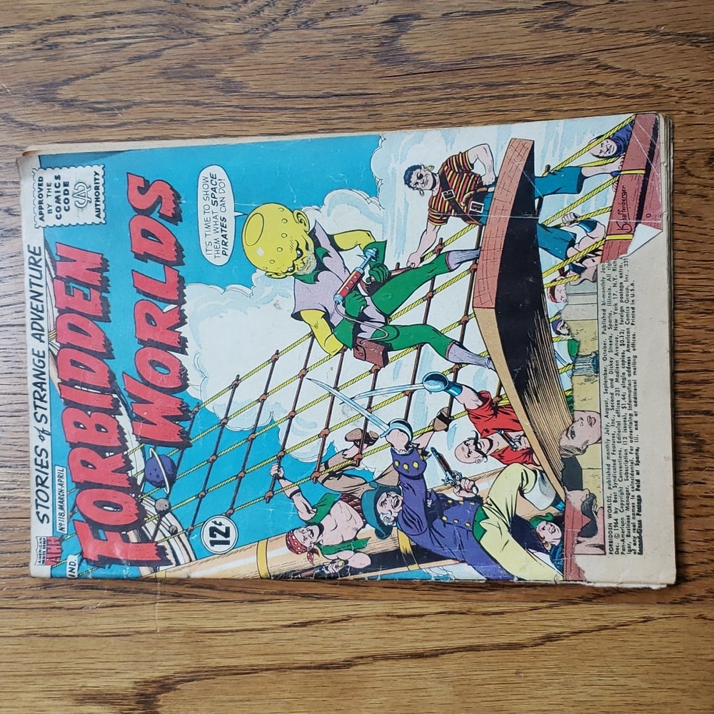 Vintage 60s Forbidden Worlds No. 118 American Comics Group Comic Book